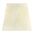 Kurzflor Teppich | Gemütlicher Flachflor für Wohnzimmer, Esszimmer, Schlafzimmer oder Kinderzimmer | Creme